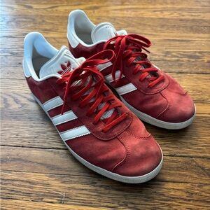 Adidas Gazelle 85 Shoes Originals Sneakers ScarletWhite IG0455 US 9.5 red suede